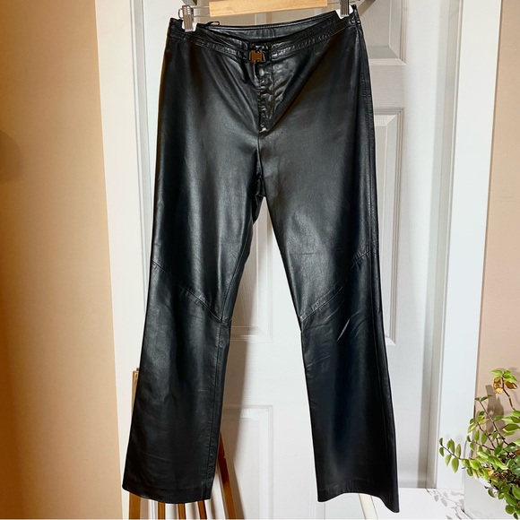 Ralph Lauren Leather Pants - Picture 1 of 6